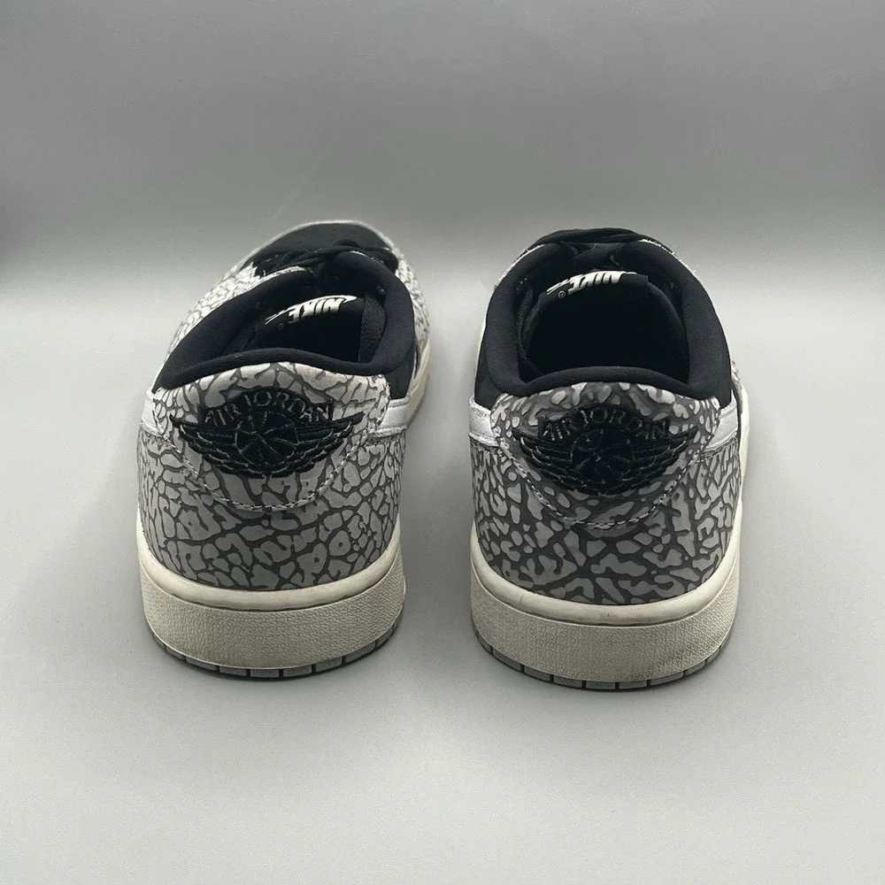 2022 Nike Air Jordan 1 Retro‎ Low OG Black Cement Retro - Men's Size 14 USED